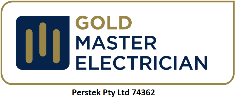 Gold Logo with Perstek Details